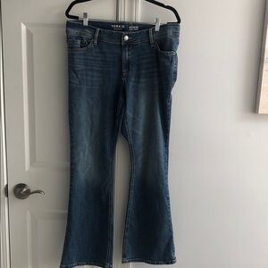 torrid Dark Blue Luxe Slim Boot jeans 12